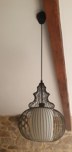 Photo de galerie - Pose suspension, luminaires