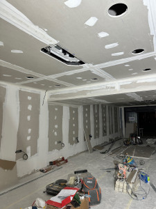 Photo de galerie - Pose placo