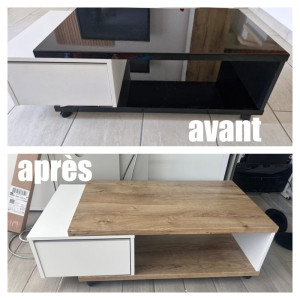 Photo de galerie - Covering adhésif meuble