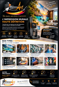Photo de galerie - ?️ IMPRESSION MURALE PERSONNALISÉE ? | DÉCO • LOGO • FRESQUE • ENFANTS