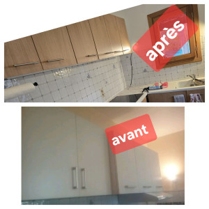 Photo de galerie - Pose d'une cuisine 