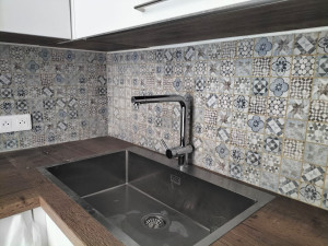 Photo de galerie - Crédence mosaïque 