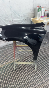 Photo de galerie - Peinture en cabine 