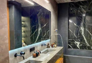 Photo de galerie - Pose de carrelage sale de bain 