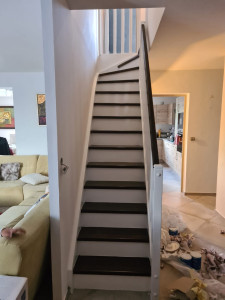 Photo de galerie - Rénovation complète d’un escalier 