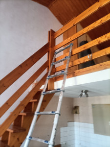 Photo de galerie - Peinture escalier 
