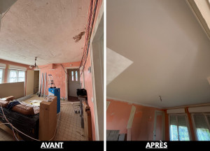 Photo de galerie - Plâtrerie - Murs - Plafonds
