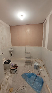 Photo de galerie - Pose d'un enduit décoratif 