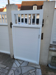Photo de galerie - Pose de portillon