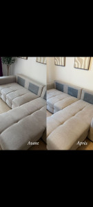 Photo de galerie - Lavage canapé tapis moquette 