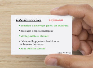 Photo de galerie - Bricolage et multi services