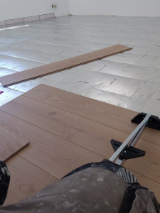 Photo de galerie - Pose de parquet - Revêtement de sol