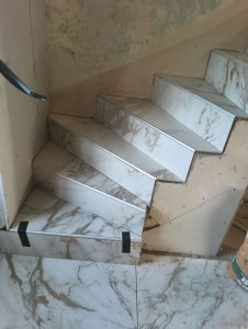 Photo de galerie - Pose escalier 