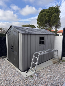 Photo de galerie - Montage abri de jardin 