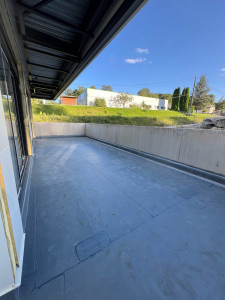 Photo de galerie - Terrasse en membrane PVC