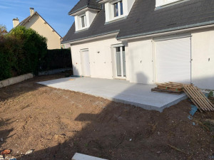 Photo de galerie - Terrasse en béton