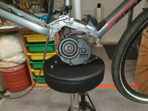 Photo de galerie - Remplacement du moteur 
