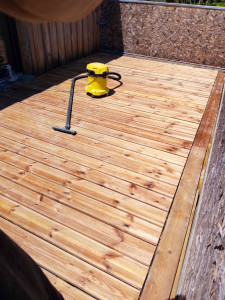 Photo de galerie - Réalisation d'une terrasse en bois