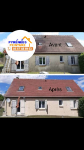 Photo de galerie - Nettoyage toiture 