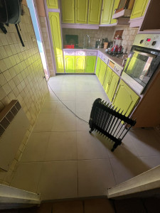 Photo de galerie - Pose de carrelage dans une cuisine en rénovation .client très satisfait 