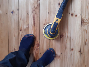 Photo de galerie - Pose de parquet - Revêtement de sol