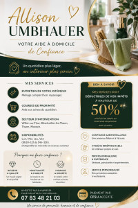 Photo de galerie - Aide a domicile 