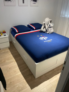 Photo de galerie - Montage chambre complète parquet + meuble 