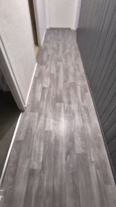 Photo de galerie - Pose de lino 