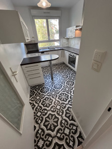 Photo de galerie - Pose de carrelage