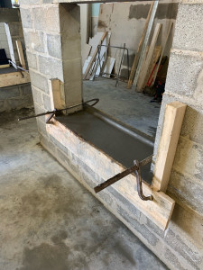 Photo de galerie - Coffrage appui de fenêtre 