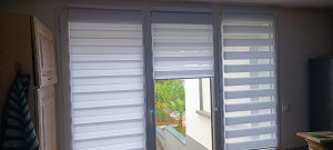 Photo de galerie - Installation de stores cuisine pour un particulier 