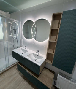 Photo de galerie - Rénovation complète sdb 