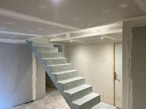 Photo de galerie - Placage d un plafond en ba13