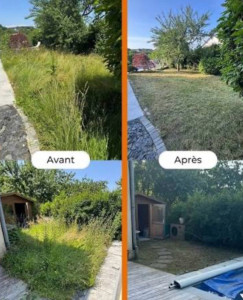 Photo de galerie - Le avant et après de votre jardin 