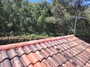 Photo de galerie - Remplacement du faitage 