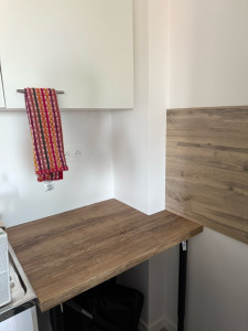 Photo de galerie - Pose d’un plan de travail 