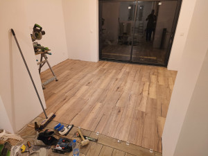 Photo de galerie - Pose de parquet 