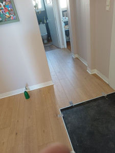 Photo de galerie - Pose de parquet - Revêtement de sol