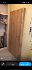 Photo de galerie - Poser porte