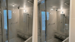 Photo de galerie - Parois de douche propre 