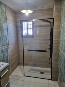 Photo de galerie - Rénovation d'une douche et faience