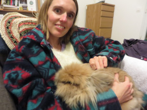 Photo de galerie - Moi avec ma lapine Joyce