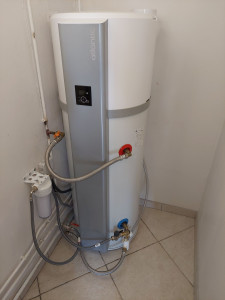 Photo de galerie - Installation d'un ballon thermodynamique 200l atlantic 