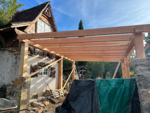 Photo de galerie - Réalisation d’un car port