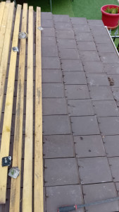 Photo de galerie - Exemple d'une toiture d'un abri de jardin 
