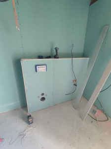 Photo de galerie - Installation et habillage de GEBERIT