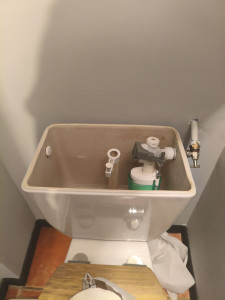Photo de galerie - Remplacement mécanisme wc 