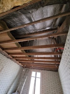 Photo de galerie - Avant intervention sur se plafond qui c'est écroulé 