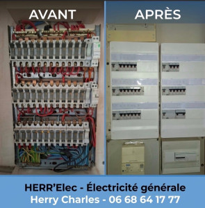Photo de galerie - Reprise et mise au norme d’un tableau électrique 