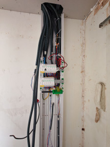 Photo de galerie - Rénovation complète des lignes électriques d'un appartement tout en encastrer sur Clermont Ferrand 